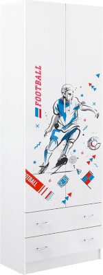 Шкаф двухдверный Вега Boy (Миф)